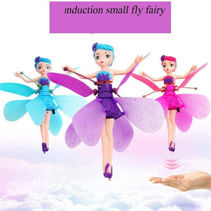 Enchanting Induction Flight Luminous Fairy Doll – A Magical RC Drone Experience for Kids -Random colour will be sent.