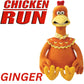 Chicken Run Plush Toy Collection: Molly, Rocky, and Ginger - 13 Inches of Farmyard Fun!