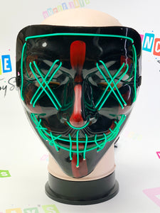 Halloween Lighting Mask With Power Battery