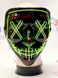 Halloween Lighting Mask With Power Battery