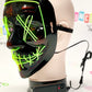 Halloween Lighting Mask With Power Battery