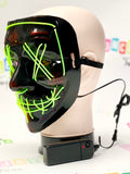 Halloween Lighting Mask With Power Battery