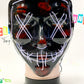 Halloween Lighting Mask With Power Battery