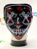 Halloween Lighting Mask With Power Battery