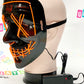Halloween Lighting Mask With Power Battery