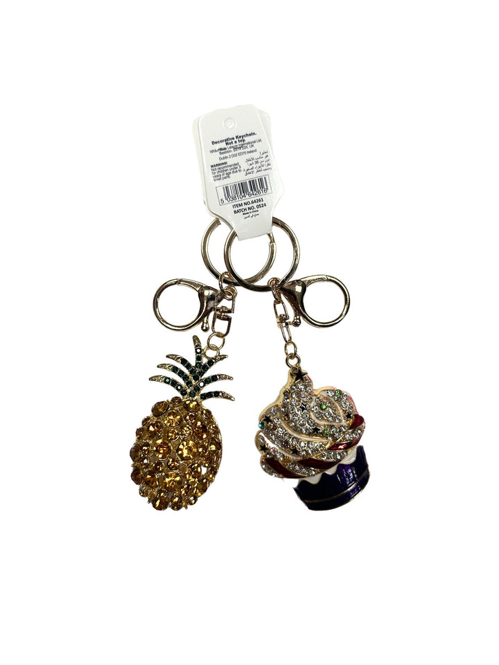 UncleJay's Luxury Bling Keyring Metal Quality Glamour Charms - Random Packs