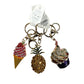 UncleJay's Luxury Bling Keyring Metal Quality Glamour Charms - Random Packs