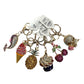 UncleJay's Luxury Bling Keyring Metal Quality Glamour Charms - Random Packs