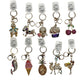 UncleJay's Luxury Bling Keyring Metal Quality Glamour Charms - Random Packs