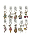 UncleJay's Luxury Bling Keyring Metal Quality Glamour Charms - Random Packs