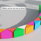 Unclejay's Magic Snake with 24 and 36 Block Segments, Magic Snake Cube Twist Puzzle - 3D Puzzles Games Fidget Snake Toy for Kids and Adults - Random Style
