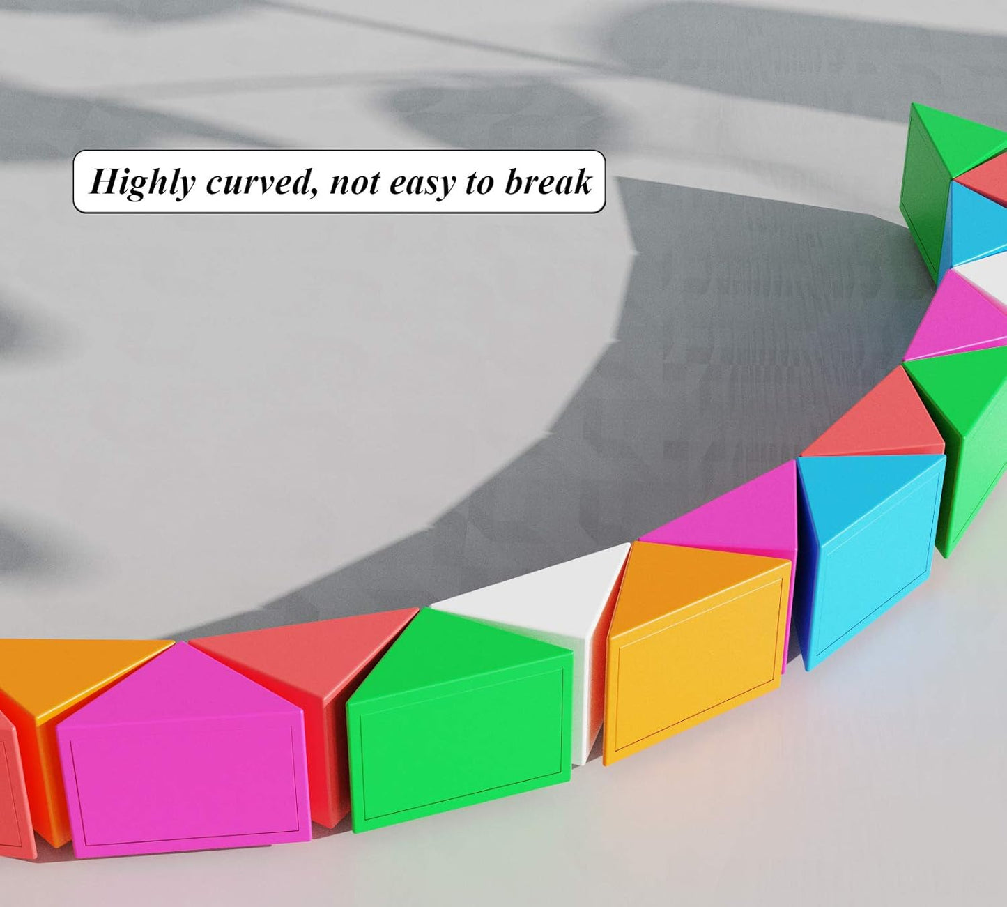Unclejay's Magic Snake with 24 and 36 Block Segments, Magic Snake Cube Twist Puzzle - 3D Puzzles Games Fidget Snake Toy for Kids and Adults - Random Style