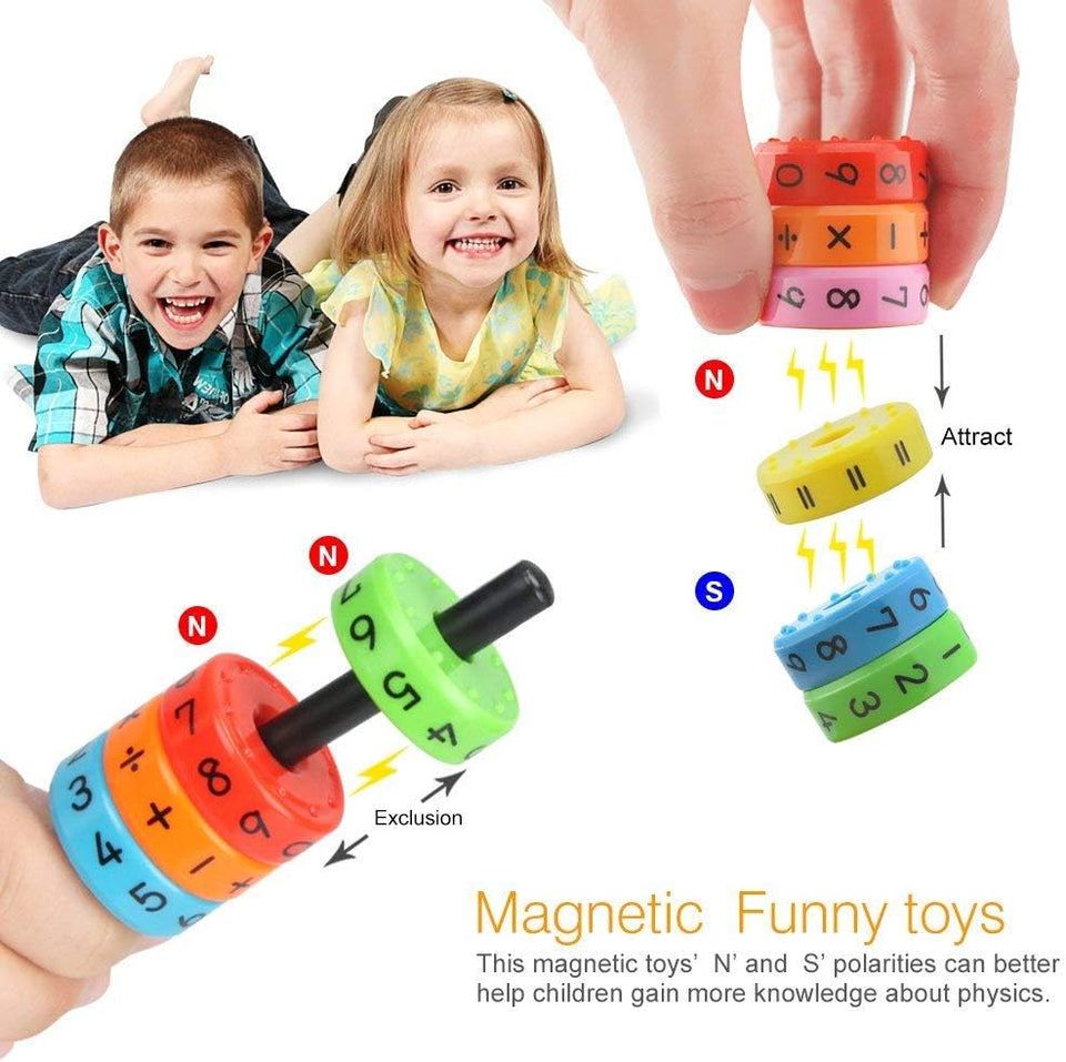 Unclejay's Magnetic Arithmetic Learning Toys Math Games Math Resources Children Number Games Number Blocks Magnet Toys