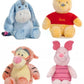 Snuggletime Winnie the Pooh 12-Inch Plush Set – 4-Pack Cuddly Piglet, Tigger, Eeyore & Pooh for Epic Adventures!