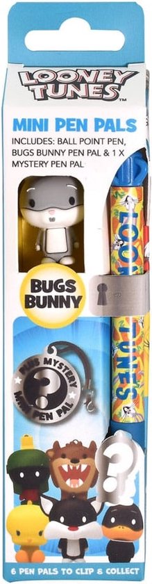 Unclejay's Mini Pen Pals Stationery Set – Collectible Pens Featuring Wednesday, Bugs Bunny &  Teenage Mutant Ninja Turtles