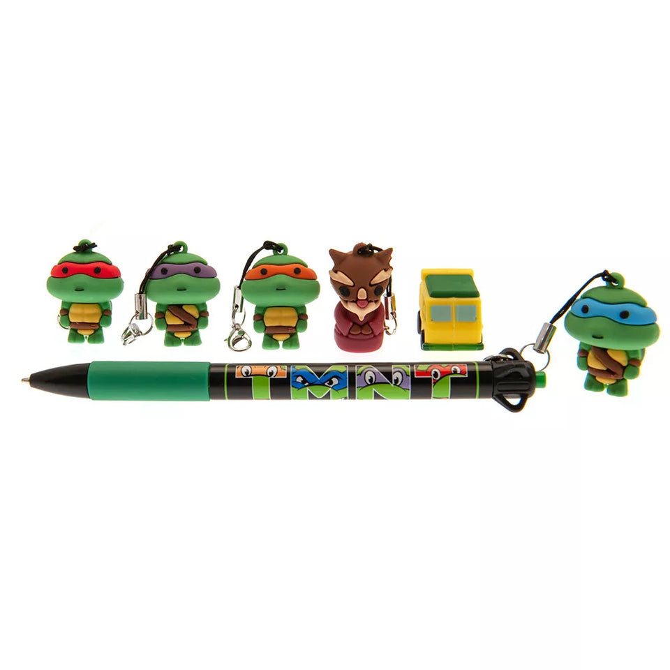 Unclejay's Mini Pen Pals Stationery Set – Collectible Pens Featuring Wednesday, Bugs Bunny &  Teenage Mutant Ninja Turtles