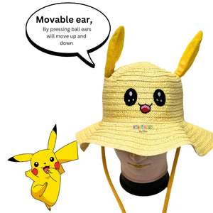 Character summer Hats with moving ears