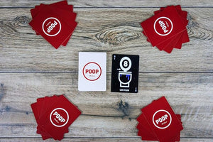 Poop The Game - Hilarious and Family-Friendly Card Game for Kids Ages 6 and Up - Perfect for Game Night and Parties - 2-5 Players