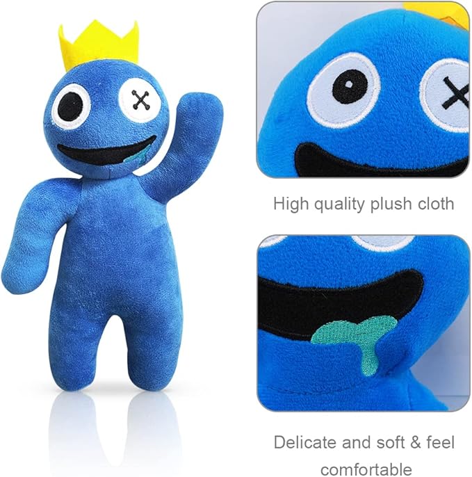 Rainbow Friends plush doll, Stuffed toys. Horror Video Game Toy. Gift for Children at Christmas, Birthday