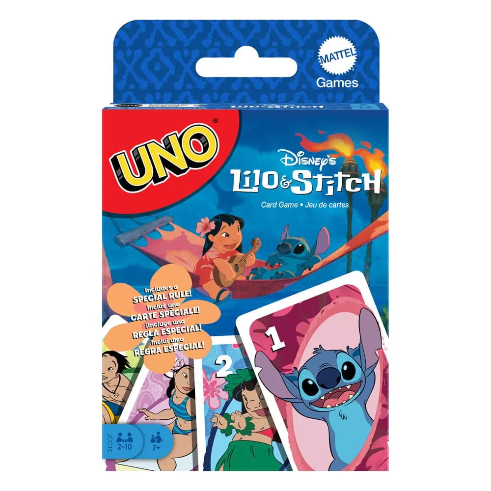 "Family Fun with Mattel Games UNO! Find it at Uncle Jay's!"