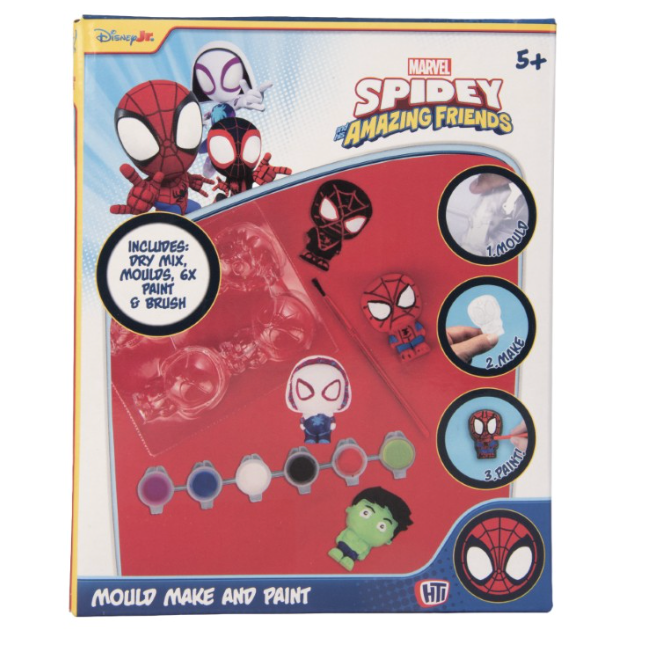 Spidey Mould & Paint 4pack