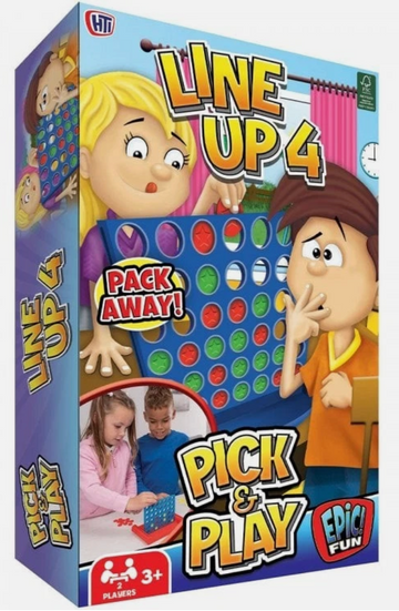 Epic Fun Line Up 4 Pick & Play Game