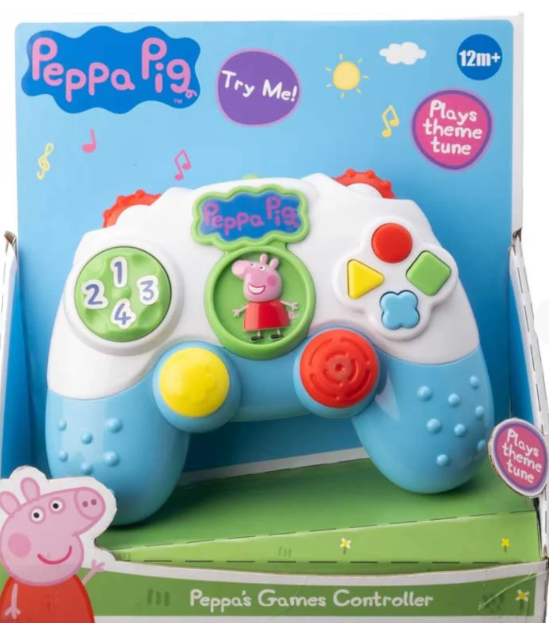 Peppa Pig Controller Pack Remote Control And Games Controller