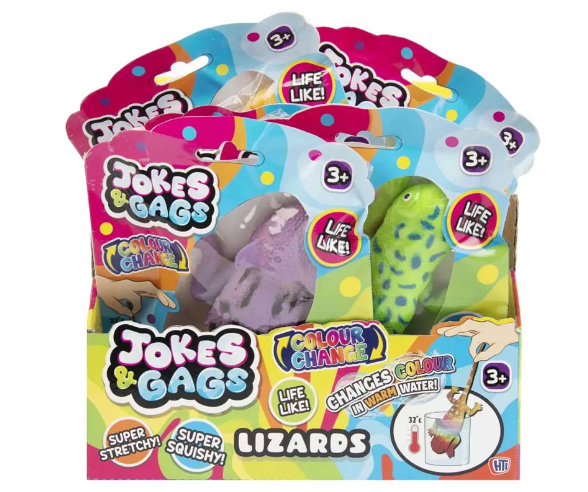Creepsterz Colour Change Lizards Twin Pack