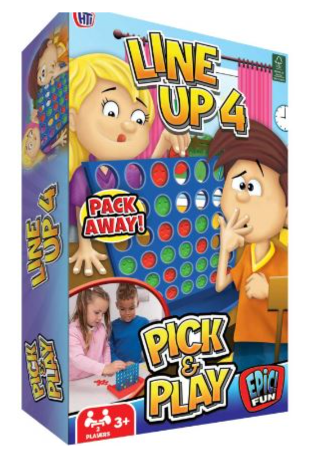 Epic Fun Line Up 4 Pick & Play Game