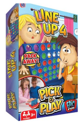 Epic Fun Line Up 4 Pick & Play Game