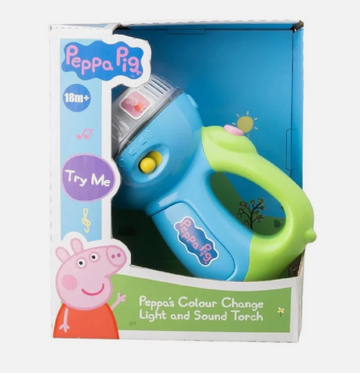Peppa Colour Change Torch