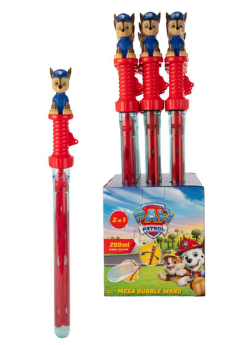 Paw Patrol 2 in 1 Mega Bubble Wands