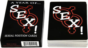 Sexual Position Cards Couples Drinking Card Games Sexy Games Adults 2 Player Couples Card Games for Adults Excited Exhausted, Fun Adult Drinking Game for Parties