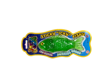 Unclejay's Sticky Icky Fishy Stretch Squishy Fun - Stress Relief and Squishy Fun Pack of 3