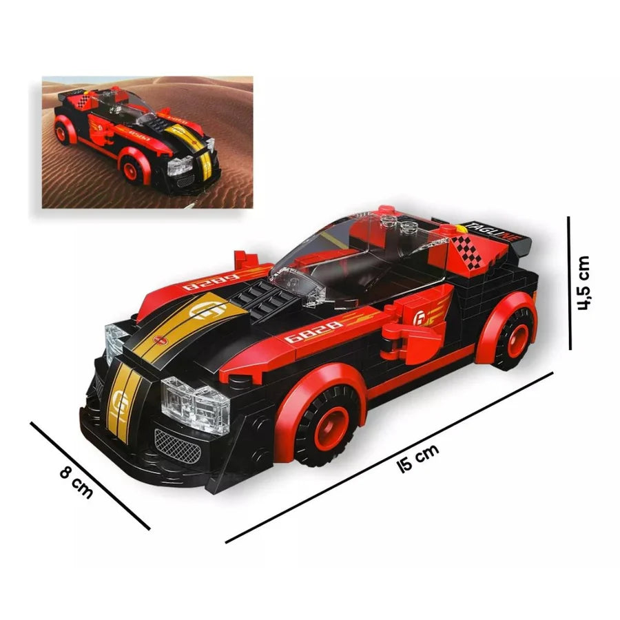 Building Block Engineering Transformation Car Deformation Robot Building Blocks Educational Brick Toys