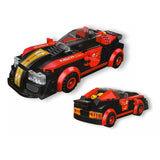 Building Block Engineering Transformation Car Deformation Robot Building Blocks Educational Brick Toys