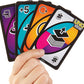 "Family Fun with Mattel Games UNO! Find it at Uncle Jay's!"