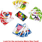 "Family Fun with Mattel Games UNO! Find it at Uncle Jay's!"