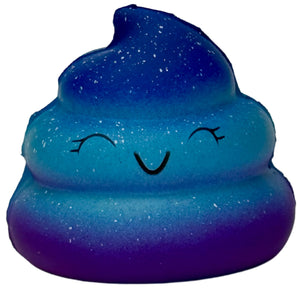 Smiling Galaxy Mini Poo Squishy Slow Rising Squishies