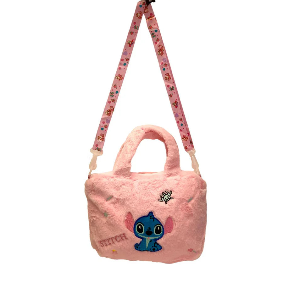 Cute Plush Character Shoulder Bags – Soft and Adorable Cartoon Handbags for All Ages