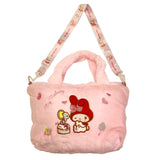 Cute Plush Character Shoulder Bags – Soft and Adorable Cartoon Handbags for All Ages