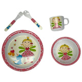 Princess Fairy Themed Dinnerware Set for Kids