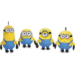 Minion Plush Toy Collection - Stuart, Bob, Kevin, and Dave