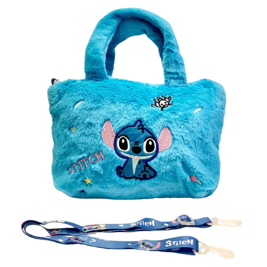 Cute Plush Character Shoulder Bags – Soft and Adorable Cartoon Handbags for All Ages