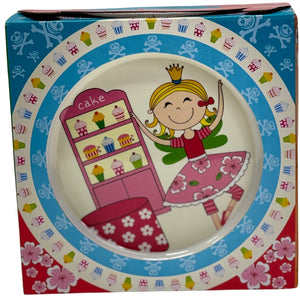 Princess Fairy Themed Dinnerware Set for Kids