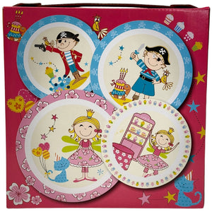 Princess Fairy Themed Dinnerware Set for Kids