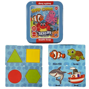 Sealife, Magical, Jungle and Dinosaur Snap Cards