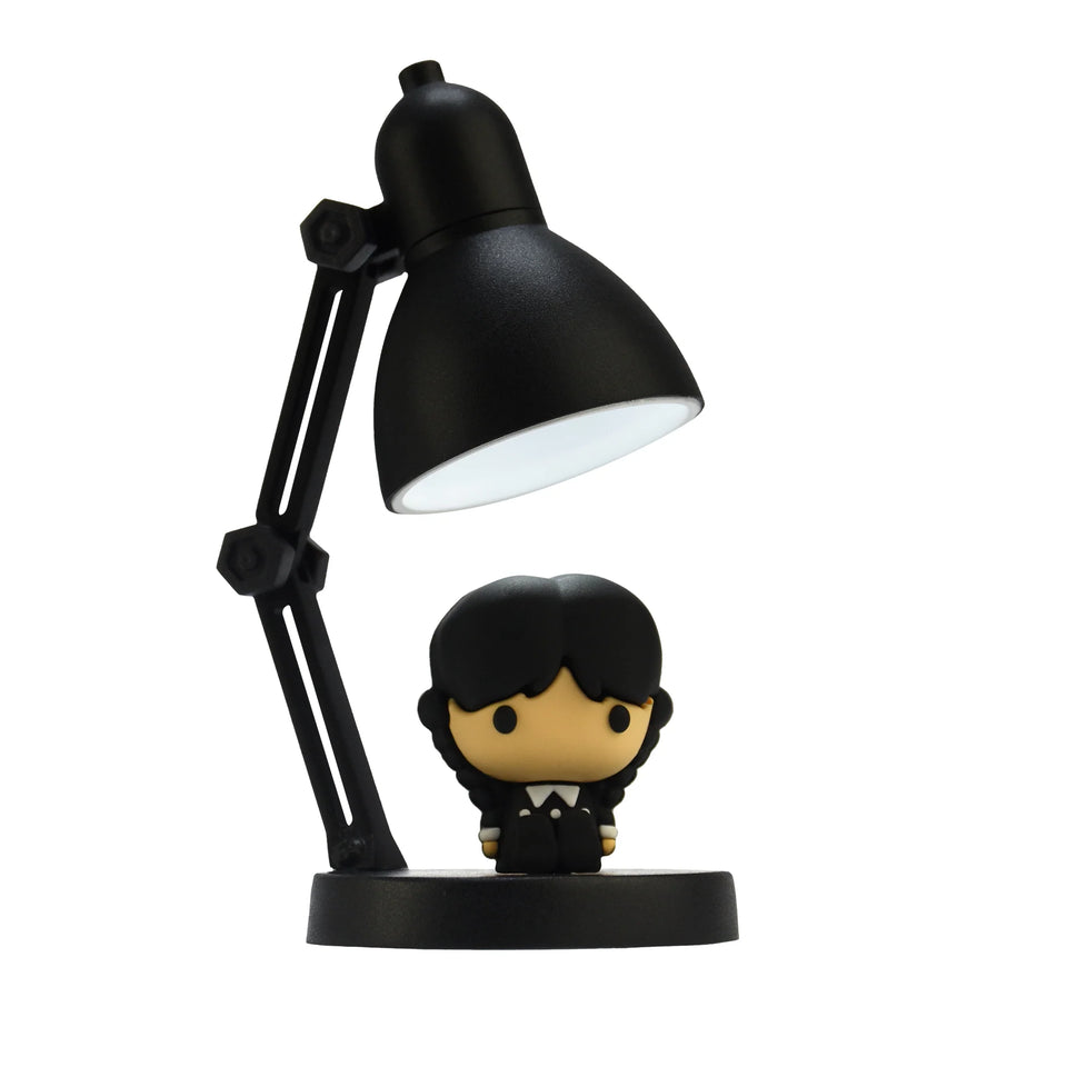 "Illuminate Your Space with Chibi-Style Magic: Mini LED Desk Lamp!" Harry Potter, South Park, Wednesday, Batman, Optimus Prime and Spongebob.