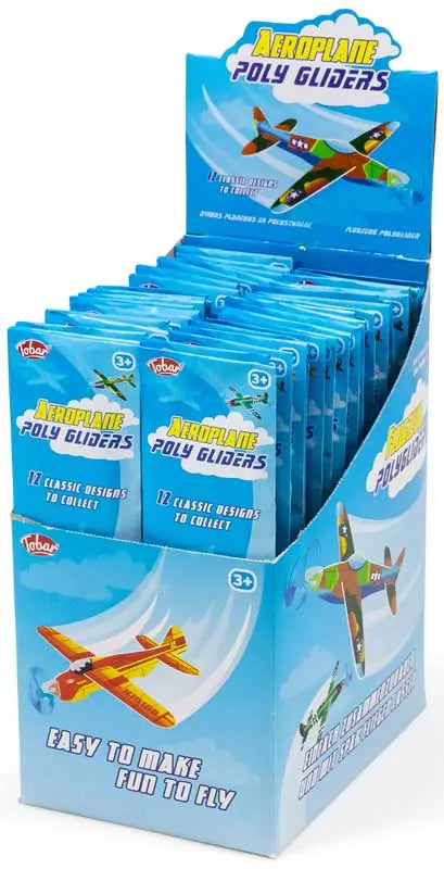 Aeroplane Poly Glider Assorted