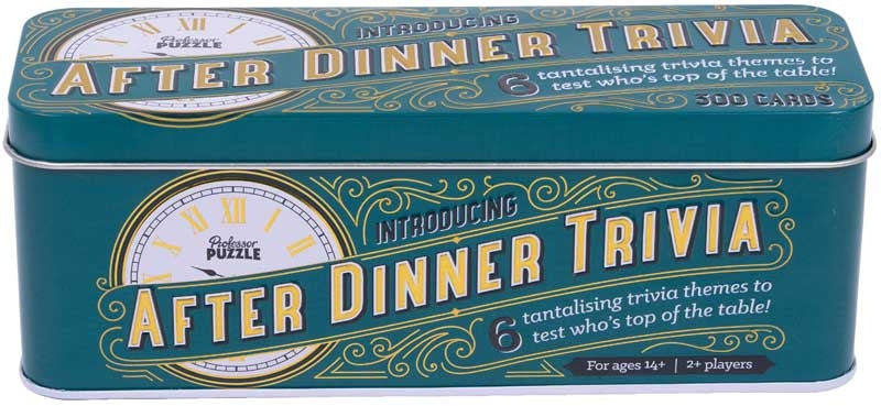 After Dinner Trivia Tin